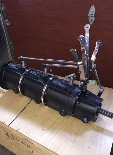 Revamped Lenco CS1 4 Speed Transmission with 31%, 44%, 56% Gear Sets