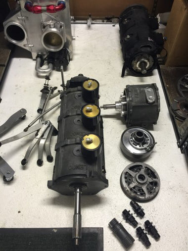 Enhanced Performance Package: Lenco CS2 5 Speed with Manual Shifters, Air Pods, and Extra Gear Set