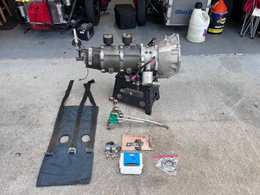 Bruno Lenco Transmission with 1.41 Gear Set - BRT Chevy Bellhousing, CS2 Lenco with Air Pods, Reverser, Simpson Blanket, Lightning Rods, ACD Shift Controller and Solenoids Included!