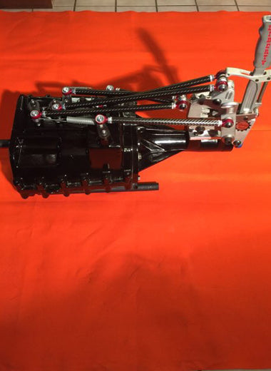 Custom Pro Mod 5-Speed Liberty Gears Equalizer Transmission with Fresh Black Powder Coating and New Components”