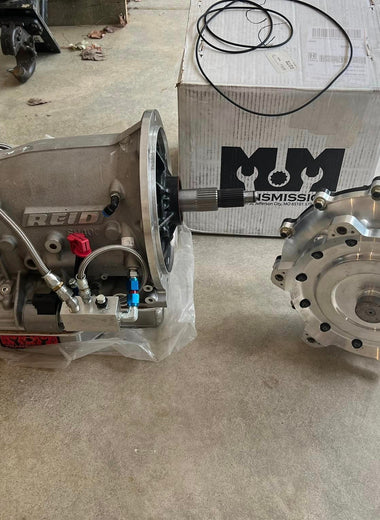 ROSSLER 3 Speed TH400 LOCK UP Transmission with 1.82 Low Gear - FRESH by M&M
