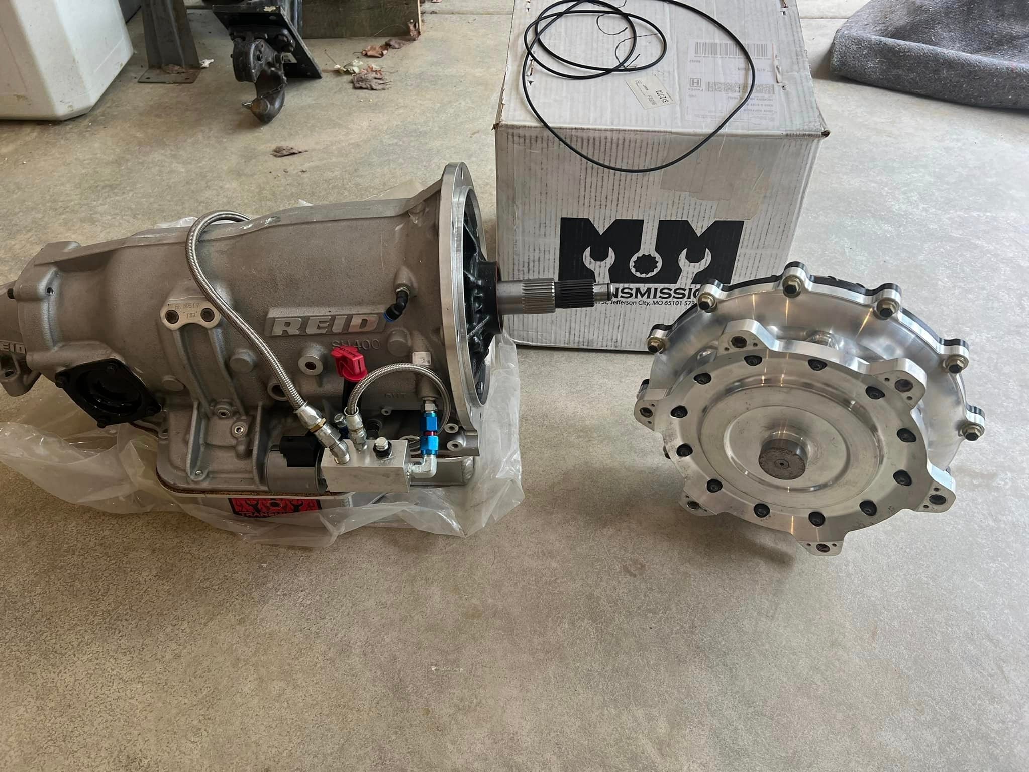 ROSSLER 3 Speed TH400 LOCK UP Transmission with 1.82 Low Gear